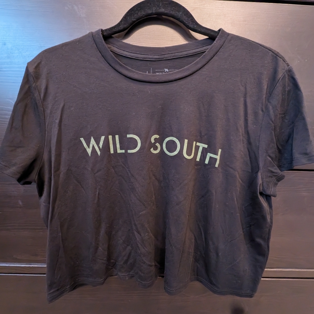 Wild South Nobody Owes You Shit Crop Tee